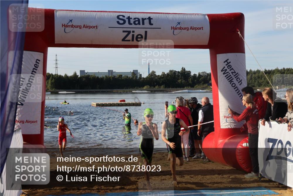 07.09.2025 - 19. Norderstedt Triathlon Luisa Fischer http://msf.ph/oto/8738023 07.09.2025 09:02:06 Schwimmen 1, 4, 44, 46, 50 meine-sportfotos.de