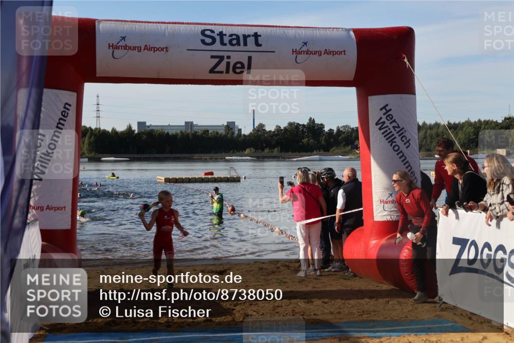 07.09.2025 - 19. Norderstedt Triathlon Luisa Fischer http://msf.ph/oto/8738050 07.09.2025 09:02:07 Schwimmen 1, 4, 44, 46, 50 meine-sportfotos.de