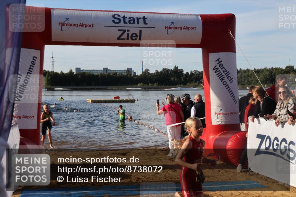 07.09.2025 - 19. Norderstedt Triathlon Luisa Fischer http://msf.ph/oto/8738072 07.09.2025 09:02:08 Schwimmen 1, 4, 44, 46, 50 meine-sportfotos.de