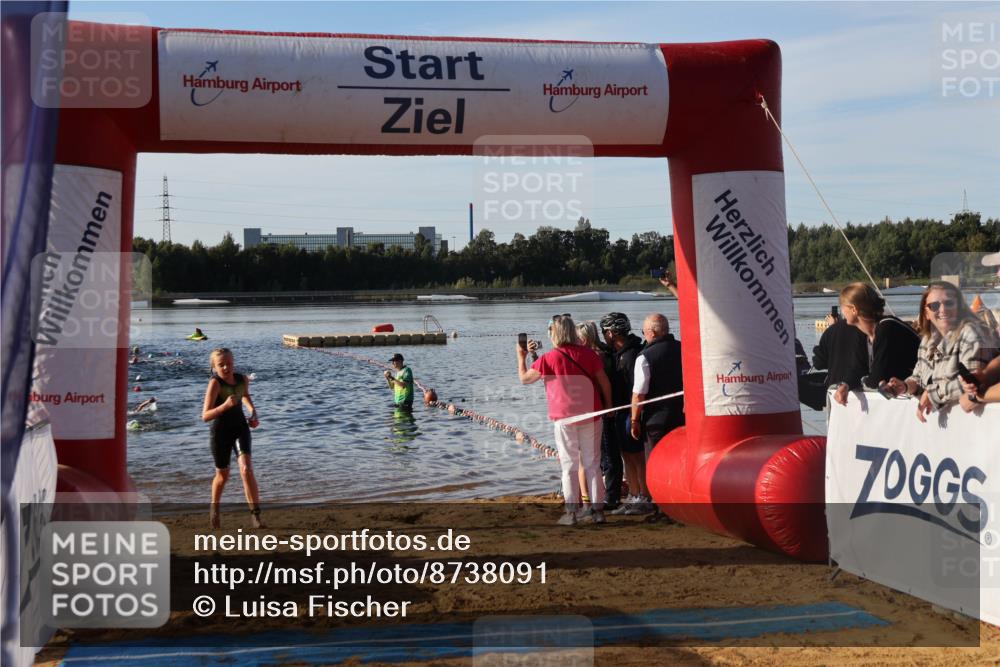 07.09.2025 - 19. Norderstedt Triathlon Luisa Fischer http://msf.ph/oto/8738091 07.09.2025 09:02:09 Schwimmen 1, 4, 44, 46, 50 meine-sportfotos.de