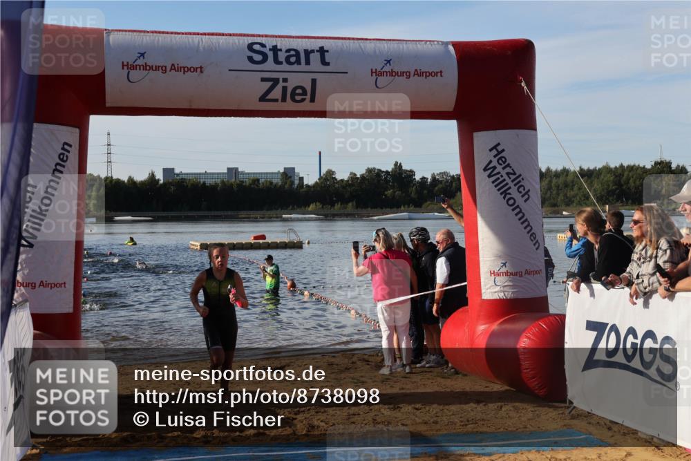 07.09.2025 - 19. Norderstedt Triathlon Luisa Fischer http://msf.ph/oto/8738098 07.09.2025 09:02:10 Schwimmen 1, 4, 44, 46, 50 meine-sportfotos.de