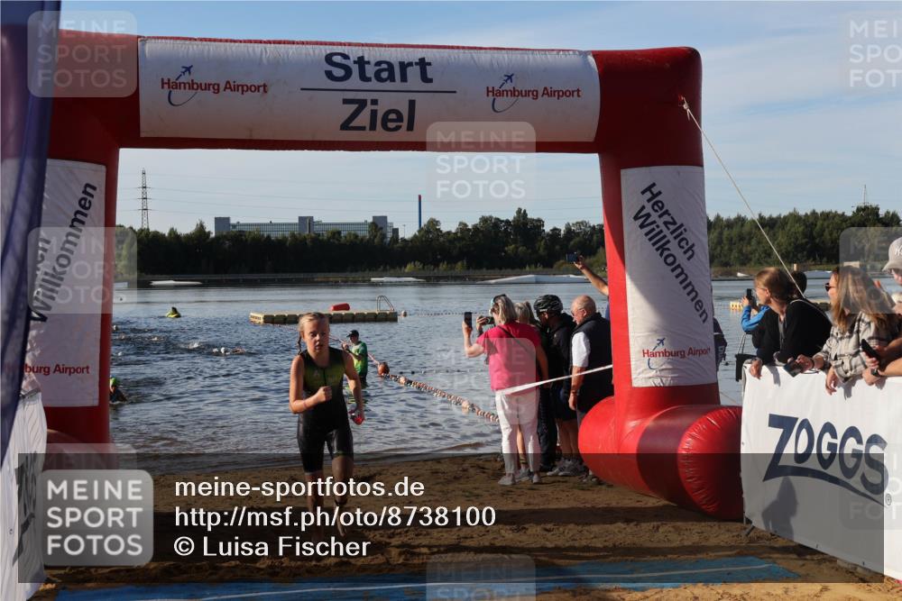 07.09.2025 - 19. Norderstedt Triathlon Luisa Fischer http://msf.ph/oto/8738100 07.09.2025 09:02:10 Schwimmen 1, 4, 44, 46, 50 meine-sportfotos.de