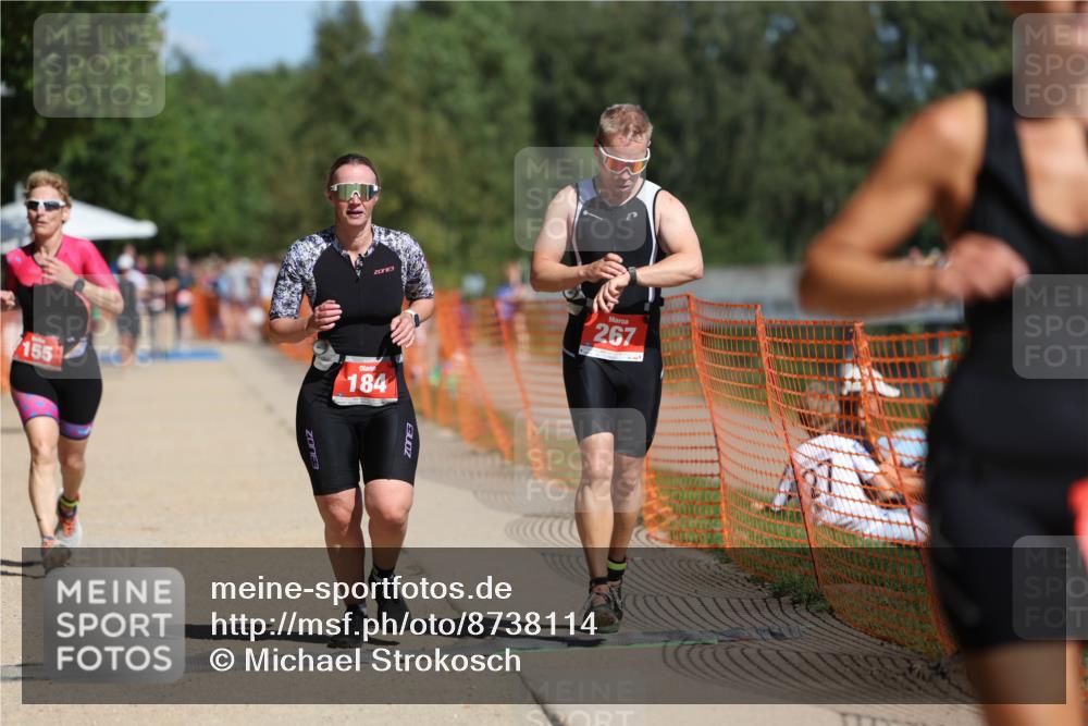 07.09.2025 - 19. Norderstedt Triathlon Michael Strokosch http://msf.ph/oto/8738114 07.09.2025 12:29:00 Laufen 149, 155, 184, 267, 1358 meine-sportfotos.de