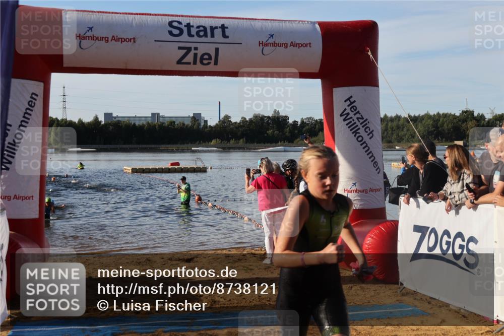 07.09.2025 - 19. Norderstedt Triathlon Luisa Fischer http://msf.ph/oto/8738121 07.09.2025 09:02:11 Schwimmen 1, 4, 44, 46, 50 meine-sportfotos.de