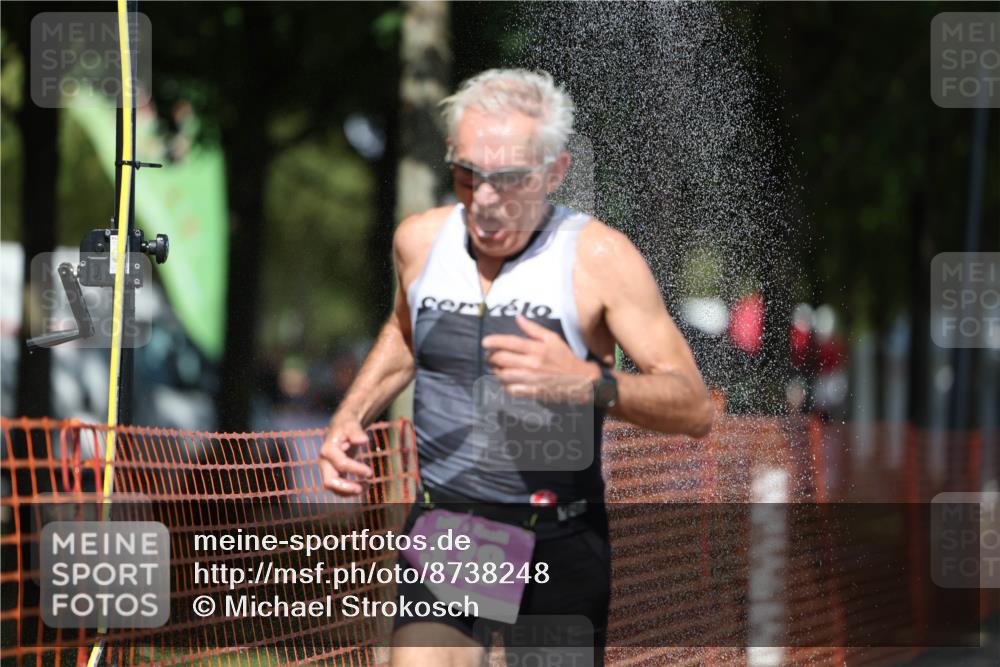 07.09.2025 - 19. Norderstedt Triathlon Michael Strokosch http://msf.ph/oto/8738248 07.09.2025 13:45:43 Laufen 338 meine-sportfotos.de