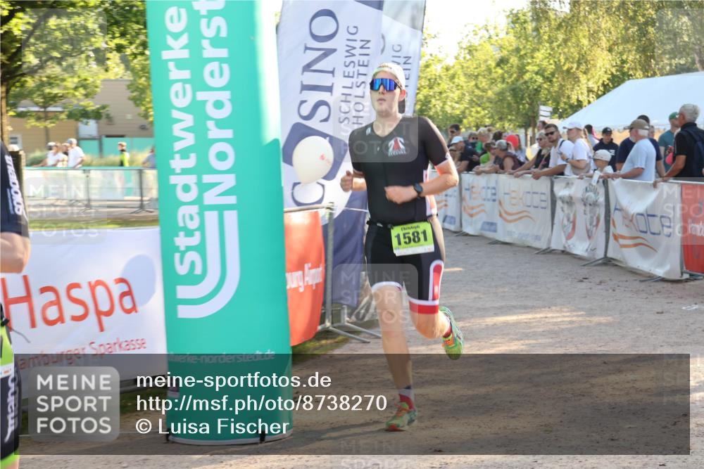07.09.2025 - 19. Norderstedt Triathlon Luisa Fischer http://msf.ph/oto/8738270 07.09.2025 16:47:08 Ziel 1087, 1581, 1616 meine-sportfotos.de