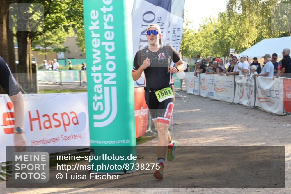 07.09.2025 - 19. Norderstedt Triathlon Luisa Fischer http://msf.ph/oto/8738275 07.09.2025 16:47:09 Ziel 1087, 1581, 1616 meine-sportfotos.de