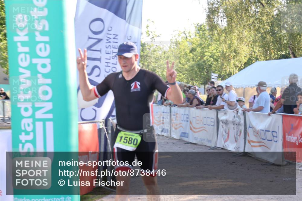 07.09.2025 - 19. Norderstedt Triathlon Luisa Fischer http://msf.ph/oto/8738446 07.09.2025 16:47:28 Ziel 1580 meine-sportfotos.de