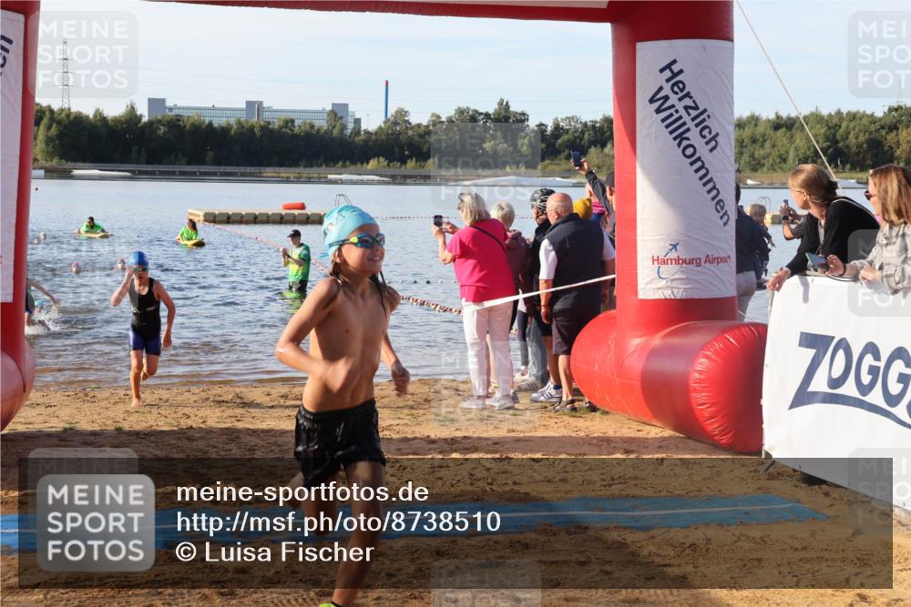 07.09.2025 - 19. Norderstedt Triathlon Luisa Fischer http://msf.ph/oto/8738510 07.09.2025 09:03:21 Schwimmen 21, 26, 29, 30, 39 meine-sportfotos.de