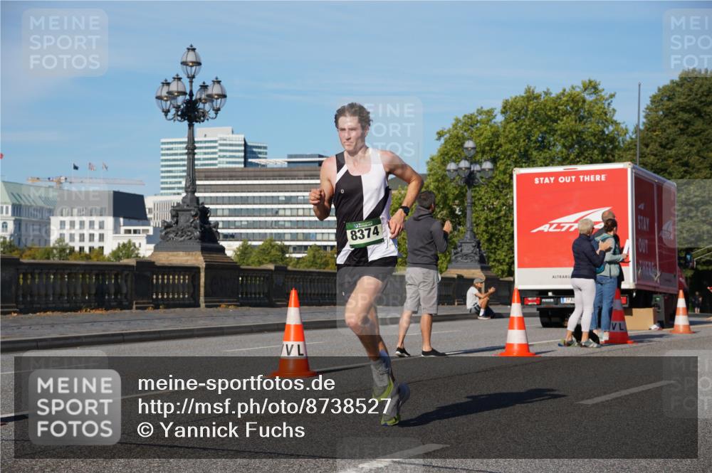 07.09.2025 - BARMER Alsterlauf Yannick Fuchs http://msf.ph/oto/8738527 07.09.2025 09:25:43 Laufen 8374 meine-sportfotos.de