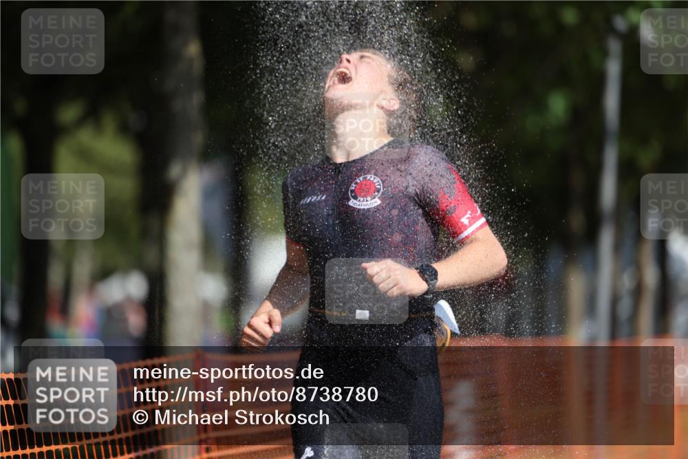 07.09.2025 - 19. Norderstedt Triathlon Michael Strokosch http://msf.ph/oto/8738780 07.09.2025 11:50:23 Laufen 1156 meine-sportfotos.de