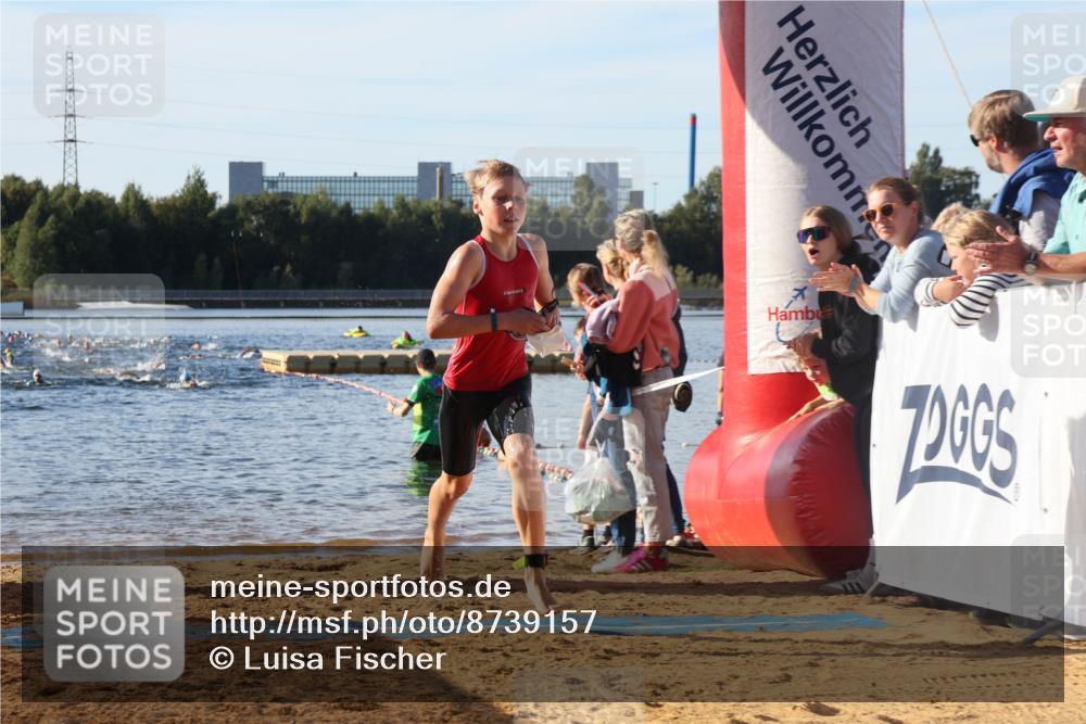 07.09.2025 - 19. Norderstedt Triathlon Luisa Fischer http://msf.ph/oto/8739157 07.09.2025 09:28:43 Schwimmen 583 meine-sportfotos.de