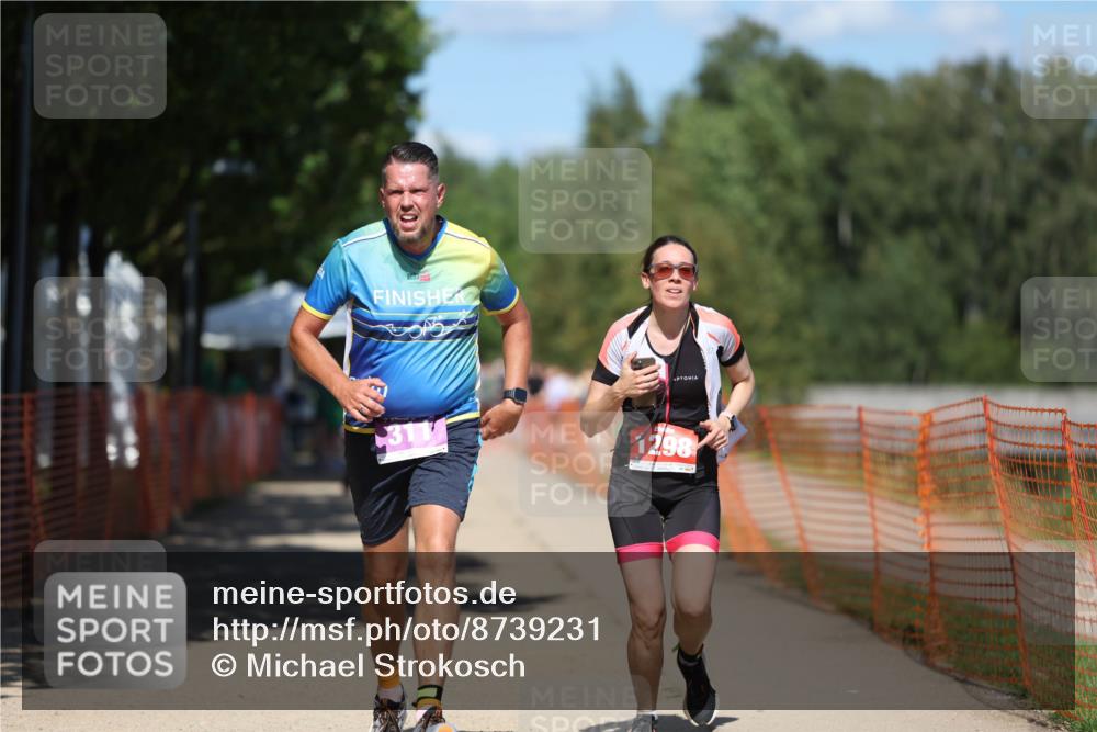 07.09.2025 - 19. Norderstedt Triathlon Michael Strokosch http://msf.ph/oto/8739231 07.09.2025 13:47:47 Laufen 311, 777, 1298 meine-sportfotos.de