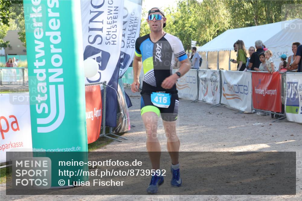 07.09.2025 - 19. Norderstedt Triathlon Luisa Fischer http://msf.ph/oto/8739592 07.09.2025 16:51:03 Ziel 416, 1061, 1424, 1559 meine-sportfotos.de