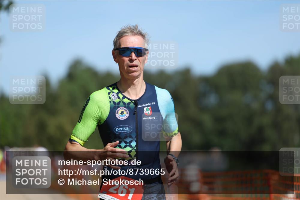 07.09.2025 - 19. Norderstedt Triathlon Michael Strokosch http://msf.ph/oto/8739665 07.09.2025 12:30:08 Laufen 261, 279, 1246 meine-sportfotos.de