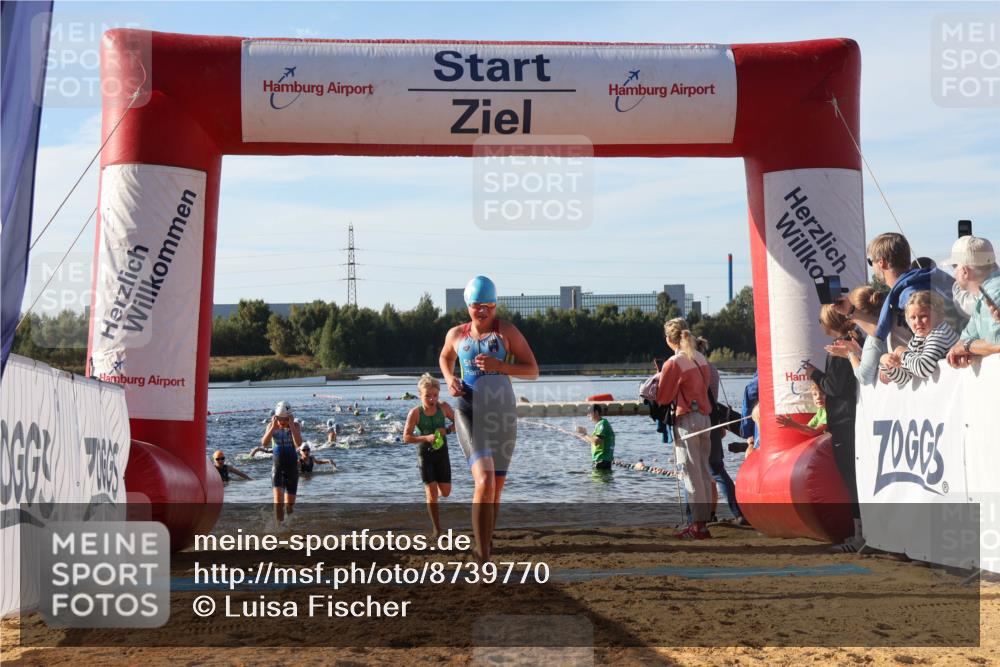 07.09.2025 - 19. Norderstedt Triathlon Luisa Fischer http://msf.ph/oto/8739770 07.09.2025 09:29:54 Schwimmen 556, 601, 603, 607, 634 meine-sportfotos.de