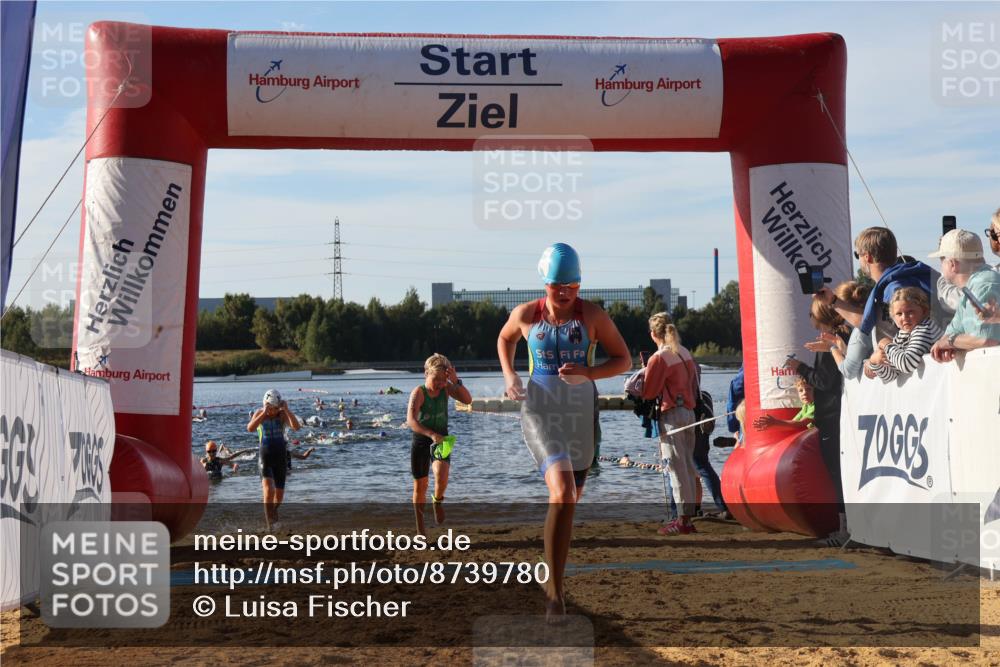 07.09.2025 - 19. Norderstedt Triathlon Luisa Fischer http://msf.ph/oto/8739780 07.09.2025 09:29:55 Schwimmen 556, 601, 603, 607, 634 meine-sportfotos.de