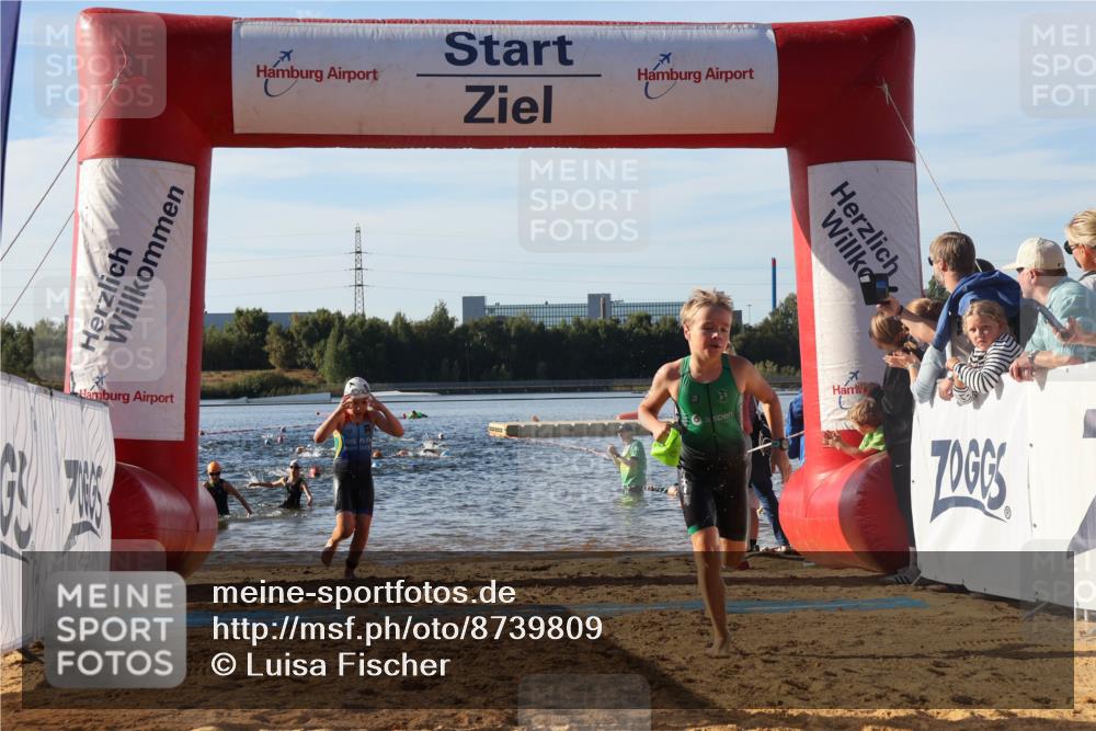 07.09.2025 - 19. Norderstedt Triathlon Luisa Fischer http://msf.ph/oto/8739809 07.09.2025 09:29:57 Schwimmen 601, 603, 607, 625, 634 meine-sportfotos.de