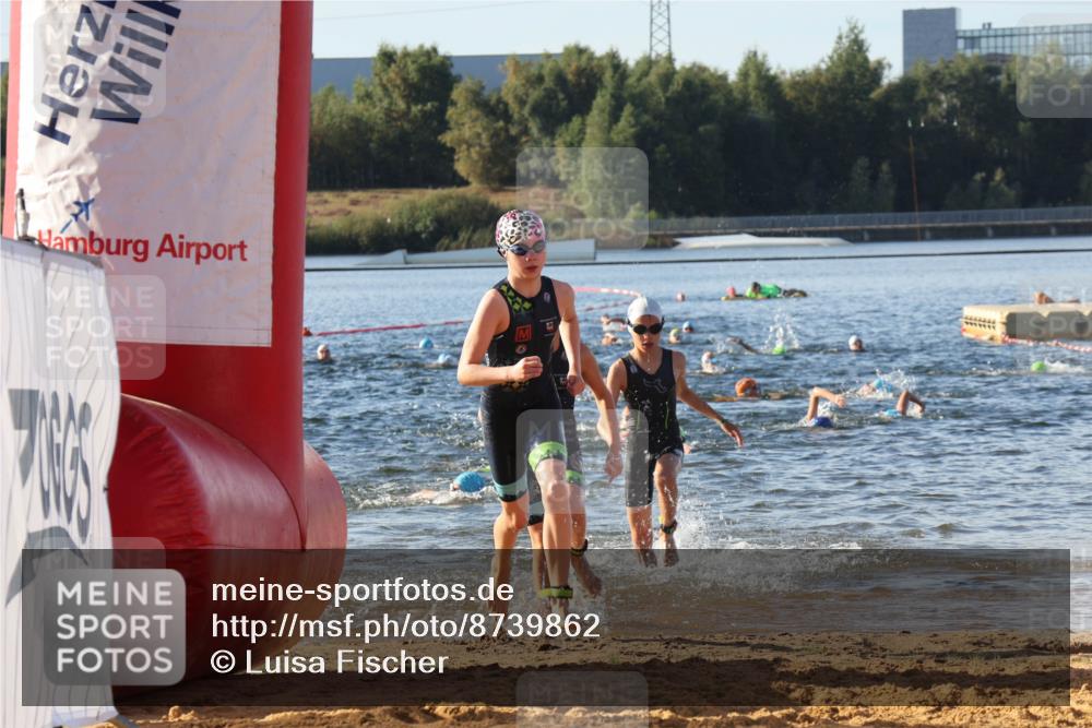 07.09.2025 - 19. Norderstedt Triathlon Luisa Fischer http://msf.ph/oto/8739862 07.09.2025 09:30:01 Schwimmen 568, 603, 607, 617, 625, 634 meine-sportfotos.de