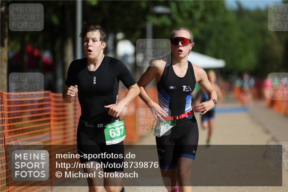 07.09.2025 - 19. Norderstedt Triathlon Michael Strokosch http://msf.ph/oto/8739876 07.09.2025 10:55:36 Laufen 134, 637, 661, 680 meine-sportfotos.de