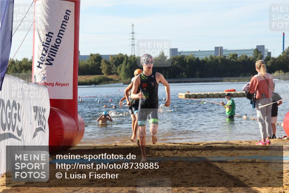 07.09.2025 - 19. Norderstedt Triathlon Luisa Fischer http://msf.ph/oto/8739885 07.09.2025 09:30:03 Schwimmen 568, 603, 607, 617, 625, 634 meine-sportfotos.de