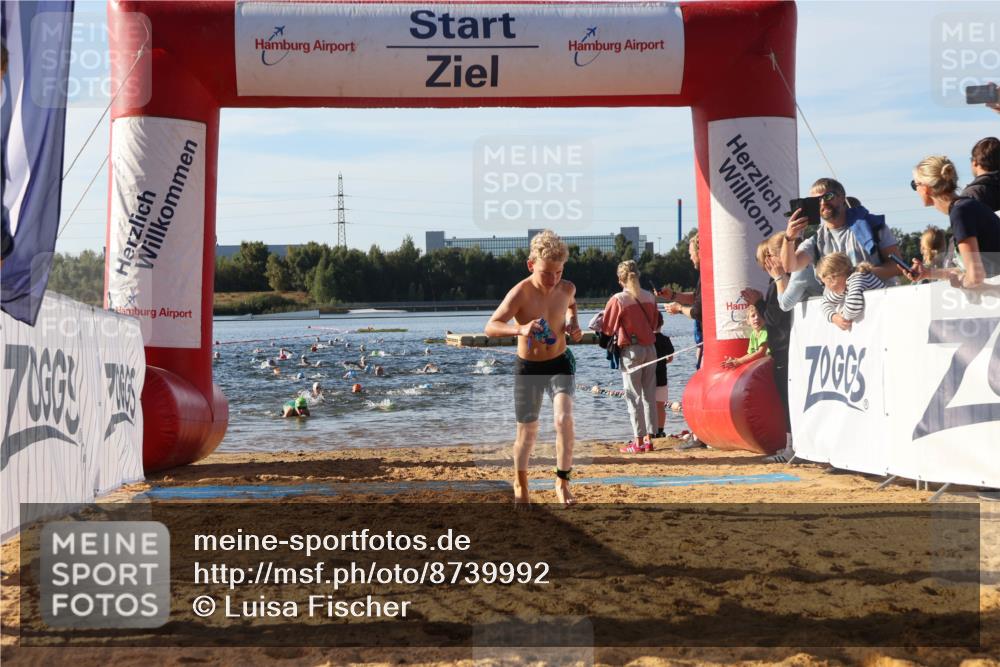 07.09.2025 - 19. Norderstedt Triathlon Luisa Fischer http://msf.ph/oto/8739992 07.09.2025 09:30:11 Schwimmen 568, 617, 625, 631 meine-sportfotos.de