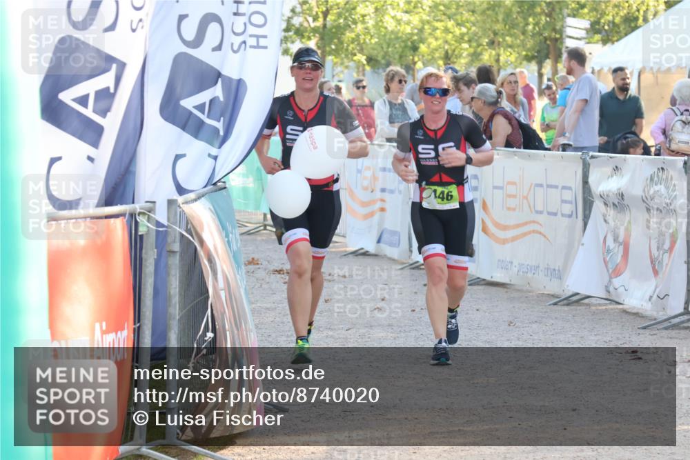 07.09.2025 - 19. Norderstedt Triathlon Luisa Fischer http://msf.ph/oto/8740020 07.09.2025 16:52:37 Ziel 445 meine-sportfotos.de