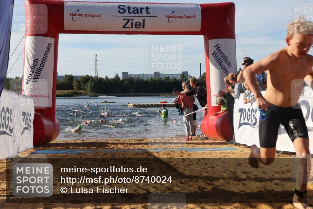 07.09.2025 - 19. Norderstedt Triathlon Luisa Fischer http://msf.ph/oto/8740024 07.09.2025 09:30:12 Schwimmen 559, 568, 617, 625, 631 meine-sportfotos.de