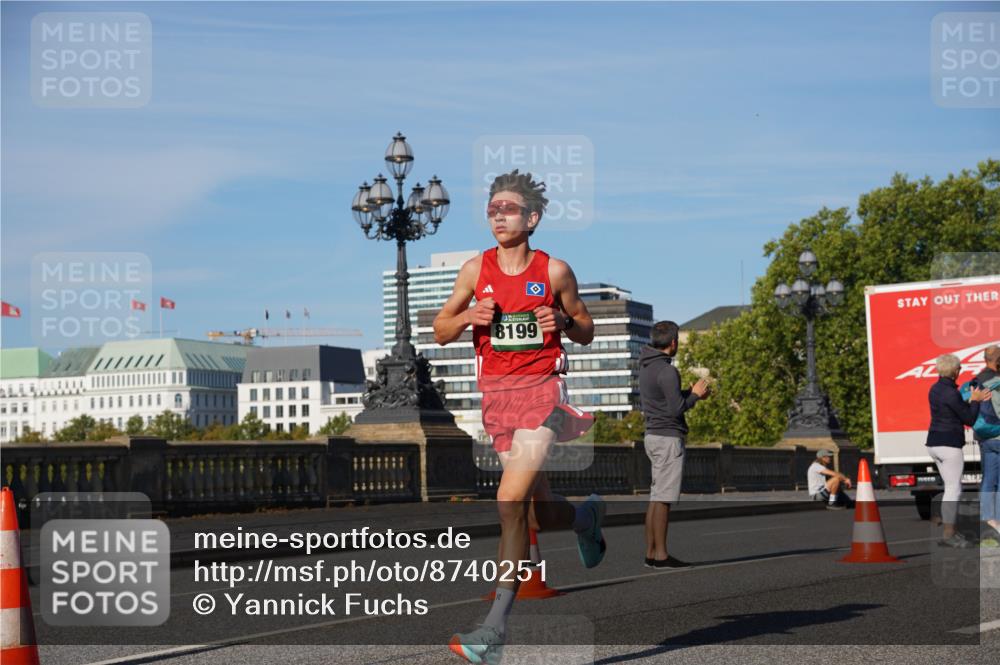 07.09.2025 - BARMER Alsterlauf Yannick Fuchs http://msf.ph/oto/8740251 07.09.2025 09:27:04 Laufen 8199, 8 meine-sportfotos.de