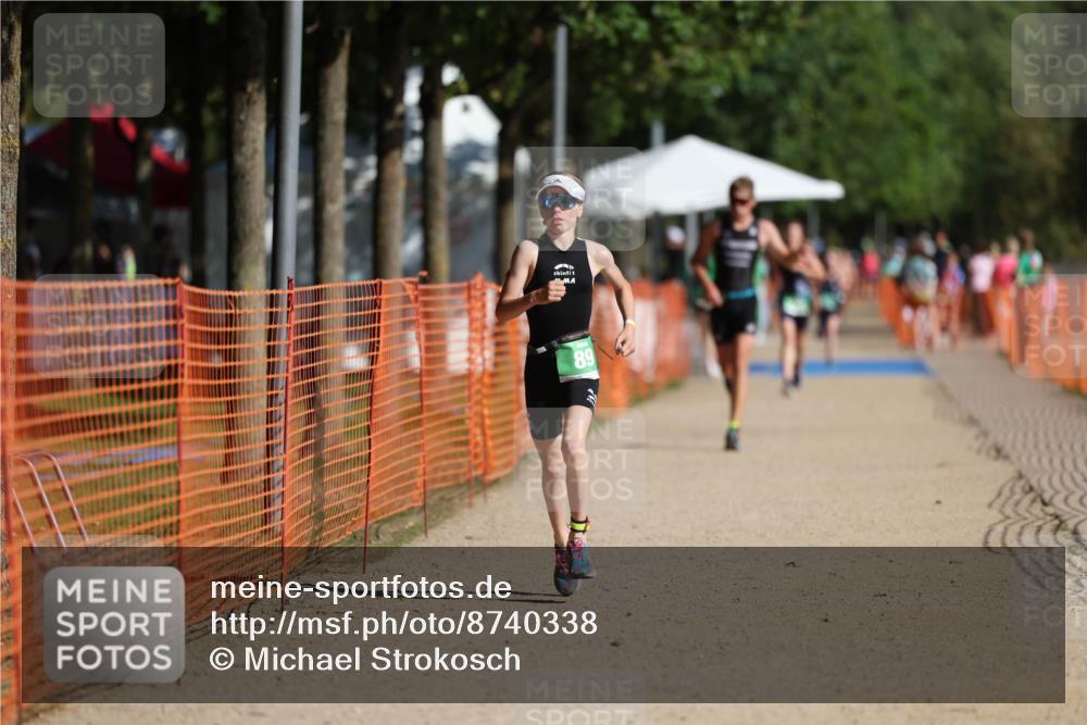 07.09.2025 - 19. Norderstedt Triathlon Michael Strokosch http://msf.ph/oto/8740338 07.09.2025 10:55:54 Laufen 89, 668, 1150 meine-sportfotos.de