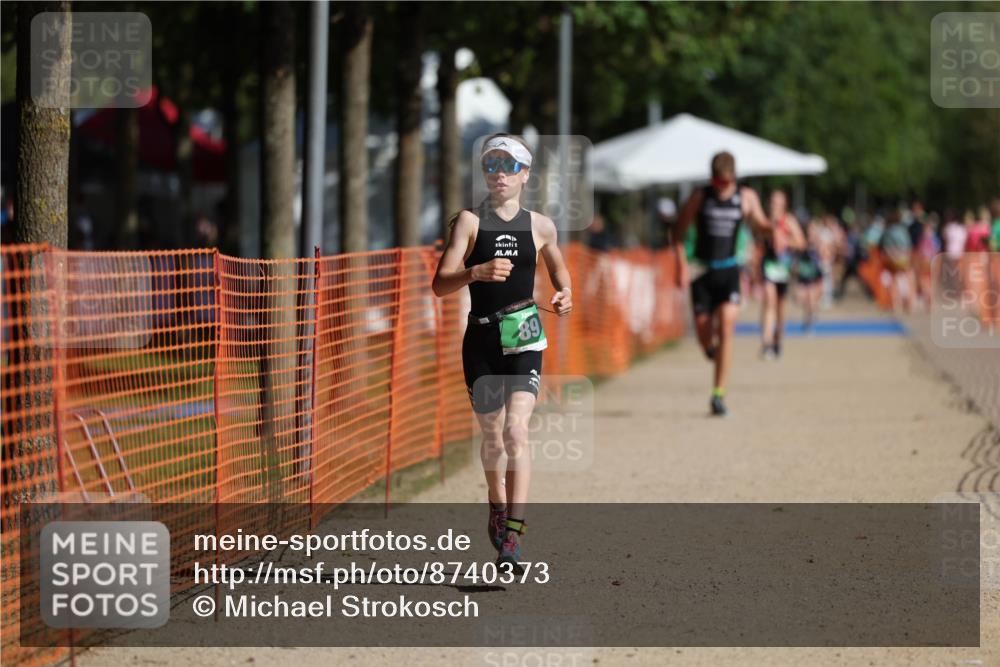 07.09.2025 - 19. Norderstedt Triathlon Michael Strokosch http://msf.ph/oto/8740373 07.09.2025 10:55:54 Laufen 89, 668, 1150 meine-sportfotos.de