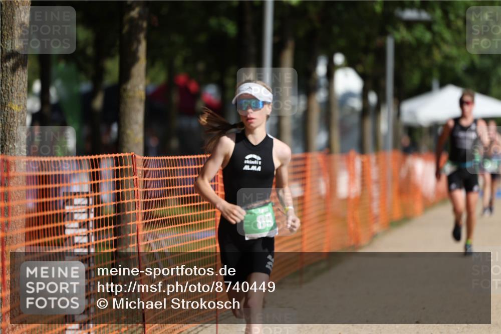 07.09.2025 - 19. Norderstedt Triathlon Michael Strokosch http://msf.ph/oto/8740449 07.09.2025 10:55:56 Laufen 89, 668 meine-sportfotos.de