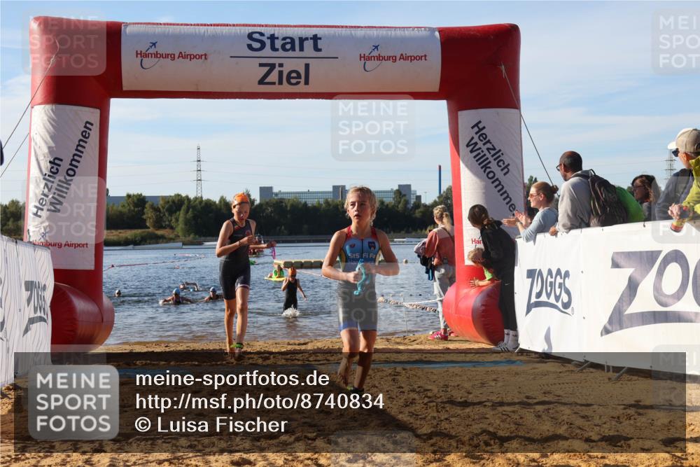 07.09.2025 - 19. Norderstedt Triathlon Luisa Fischer http://msf.ph/oto/8740834 07.09.2025 09:31:14 Schwimmen 555, 564, 608, 610 meine-sportfotos.de