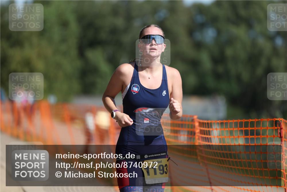 07.09.2025 - 19. Norderstedt Triathlon Michael Strokosch http://msf.ph/oto/8740972 07.09.2025 11:52:47 Laufen 1193 meine-sportfotos.de