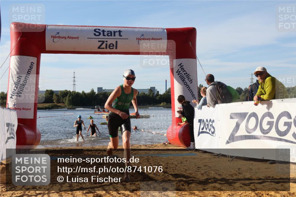 07.09.2025 - 19. Norderstedt Triathlon Luisa Fischer http://msf.ph/oto/8741076 07.09.2025 09:31:35 Schwimmen 560, 574, 579, 581, 632 meine-sportfotos.de