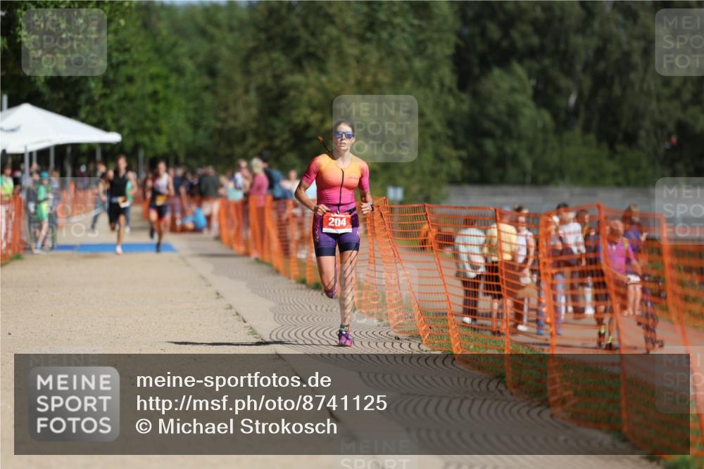 07.09.2025 - 19. Norderstedt Triathlon Michael Strokosch http://msf.ph/oto/8741125 07.09.2025 11:53:10 Laufen 204 meine-sportfotos.de