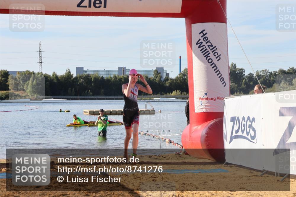 07.09.2025 - 19. Norderstedt Triathlon Luisa Fischer http://msf.ph/oto/8741276 07.09.2025 09:32:40 Schwimmen 628 meine-sportfotos.de