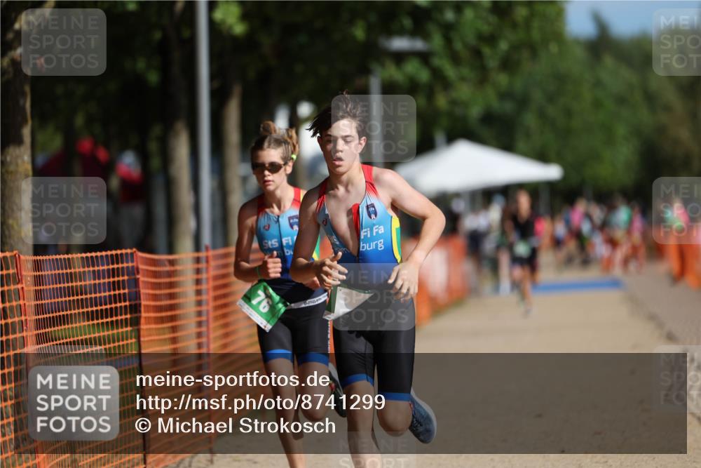 07.09.2025 - 19. Norderstedt Triathlon Michael Strokosch http://msf.ph/oto/8741299 07.09.2025 10:56:20 Laufen 70, 76, 102 meine-sportfotos.de