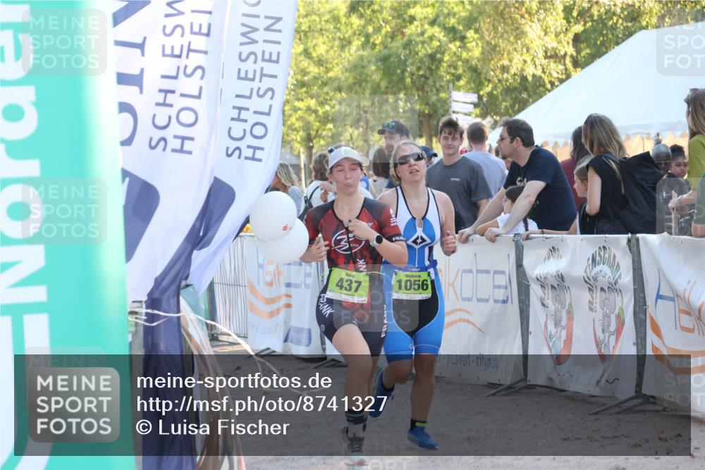 07.09.2025 - 19. Norderstedt Triathlon Luisa Fischer http://msf.ph/oto/8741327 07.09.2025 16:57:30 Ziel 437, 1056 meine-sportfotos.de