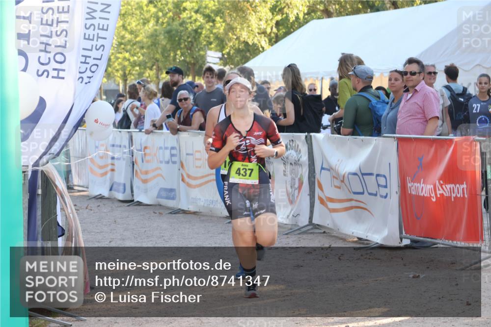 07.09.2025 - 19. Norderstedt Triathlon Luisa Fischer http://msf.ph/oto/8741347 07.09.2025 16:57:31 Ziel 437, 1056 meine-sportfotos.de