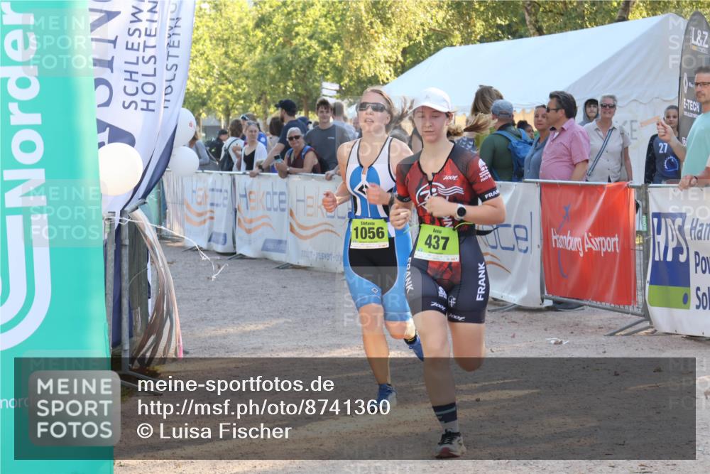 07.09.2025 - 19. Norderstedt Triathlon Luisa Fischer http://msf.ph/oto/8741360 07.09.2025 16:57:33 Ziel 437, 1056 meine-sportfotos.de
