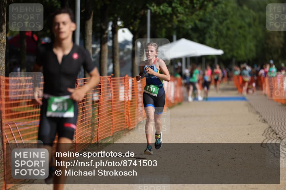 07.09.2025 - 19. Norderstedt Triathlon Michael Strokosch http://msf.ph/oto/8741503 07.09.2025 10:56:30 Laufen 131, 651 meine-sportfotos.de