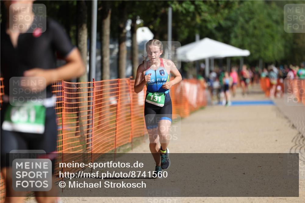 07.09.2025 - 19. Norderstedt Triathlon Michael Strokosch http://msf.ph/oto/8741560 07.09.2025 10:56:31 Laufen 131, 651 meine-sportfotos.de