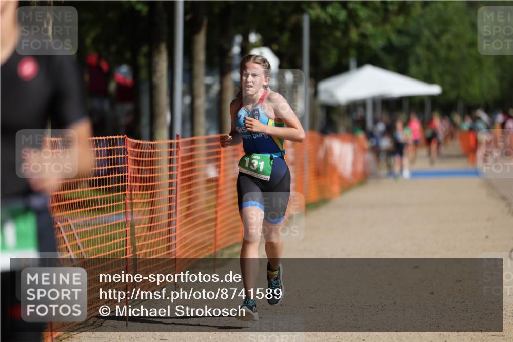 07.09.2025 - 19. Norderstedt Triathlon Michael Strokosch http://msf.ph/oto/8741589 07.09.2025 10:56:32 Laufen 131, 651 meine-sportfotos.de