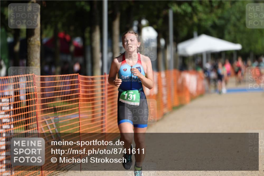 07.09.2025 - 19. Norderstedt Triathlon Michael Strokosch http://msf.ph/oto/8741611 07.09.2025 10:56:32 Laufen 131, 651 meine-sportfotos.de