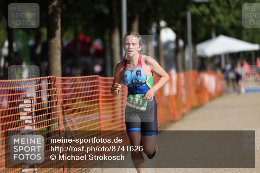 07.09.2025 - 19. Norderstedt Triathlon Michael Strokosch http://msf.ph/oto/8741626 07.09.2025 10:56:32 Laufen 131, 651 meine-sportfotos.de