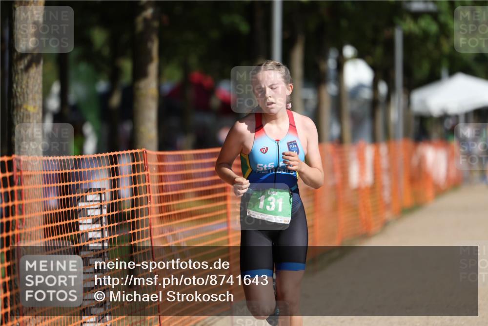 07.09.2025 - 19. Norderstedt Triathlon Michael Strokosch http://msf.ph/oto/8741643 07.09.2025 10:56:33 Laufen 131, 651 meine-sportfotos.de