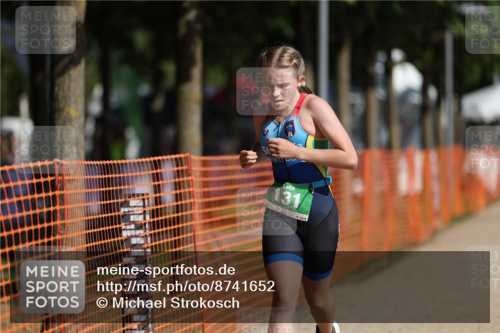 07.09.2025 - 19. Norderstedt Triathlon Michael Strokosch http://msf.ph/oto/8741652 07.09.2025 10:56:33 Laufen 131, 651 meine-sportfotos.de
