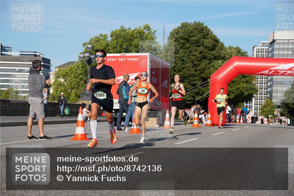 07.09.2025 - BARMER Alsterlauf Yannick Fuchs http://msf.ph/oto/8742136 07.09.2025 09:28:21 Laufen 8081, 26, 8204, 3514 meine-sportfotos.de