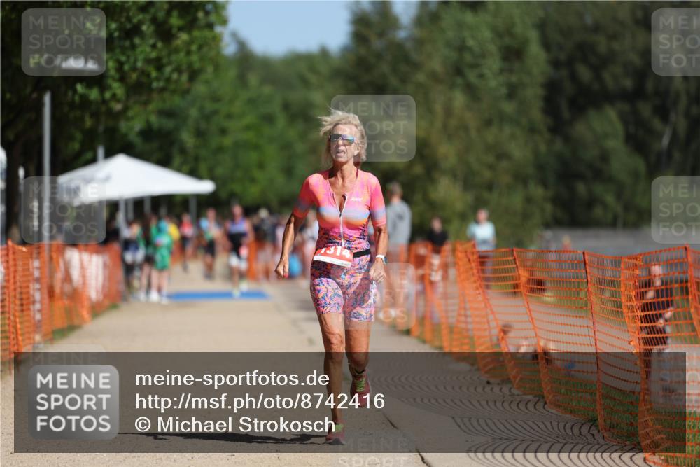 07.09.2025 - 19. Norderstedt Triathlon Michael Strokosch http://msf.ph/oto/8742416 07.09.2025 11:55:00 Laufen 1314 meine-sportfotos.de